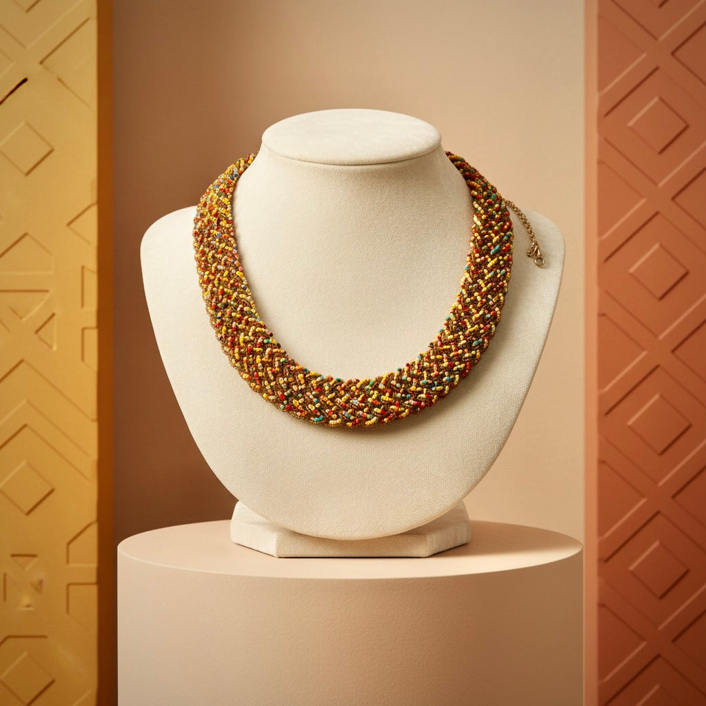 JB Necklace Yellow Gold