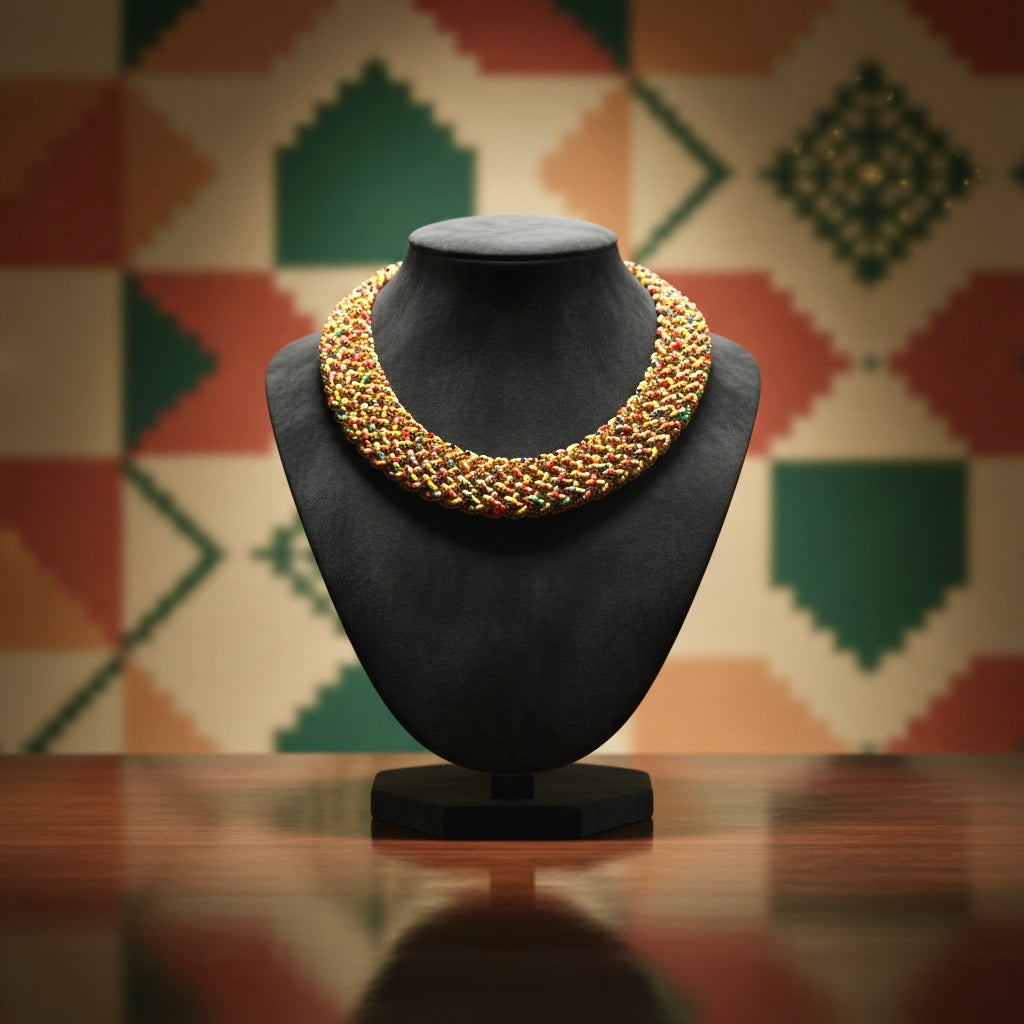 JB Necklace Yellow Gold